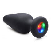 Lichtgevende - Siliconen Butt Plug - Klein