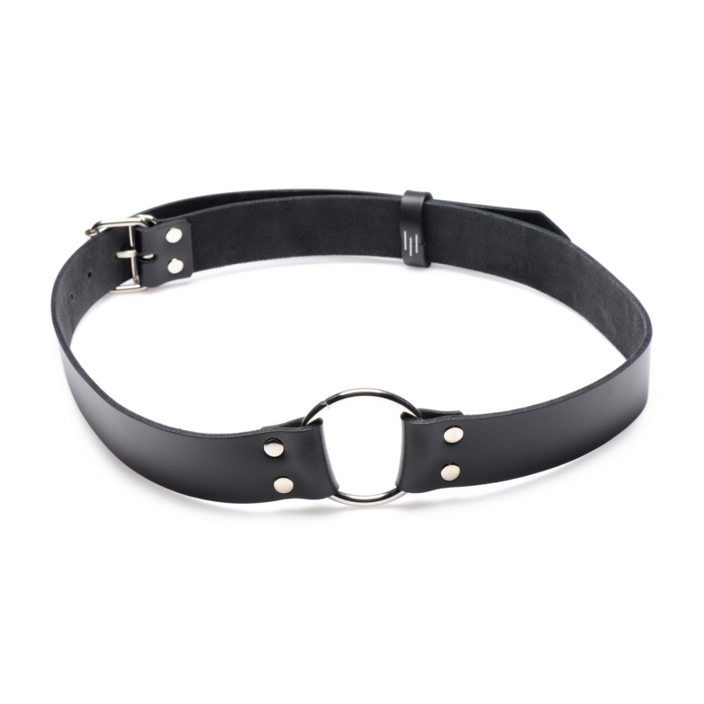 XR Brands Leren Strap Dildo Houder afbeelding