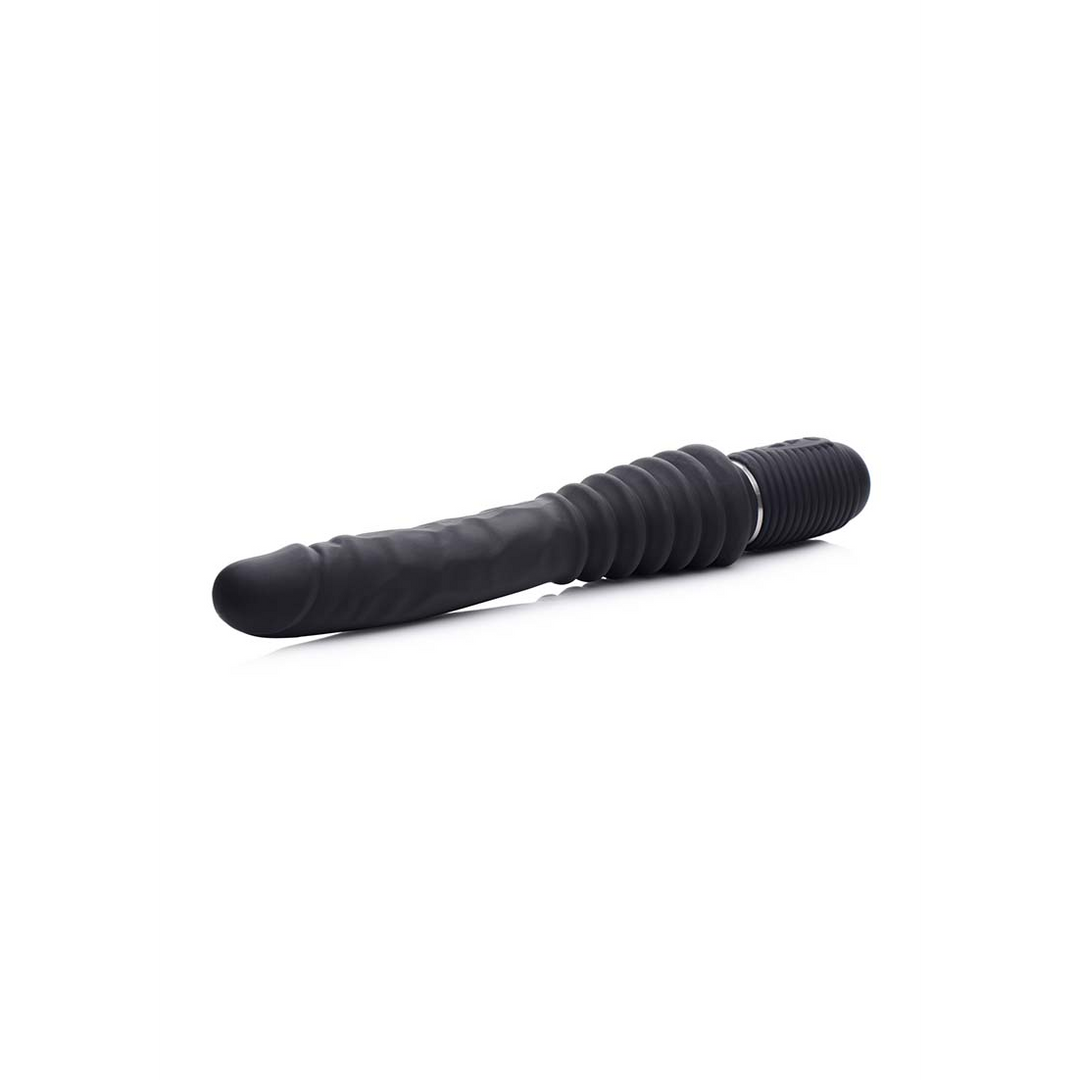 XR Brands Thrust Master - Vibrerende en Duwende Dildo met Handvat afbeelding