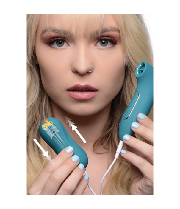 Entwined - Thumping Ei en Lickende Clitorale Stimulator