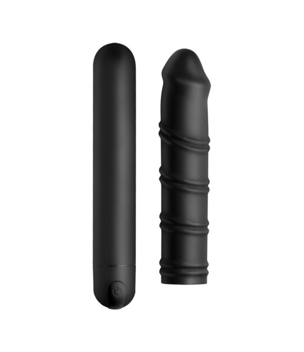 XL Bullet en Swirl Siliconen Sleeve