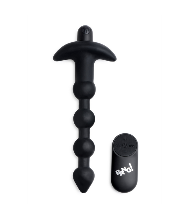 Vibrerende Silicone Anale Ballen en Afstandsbediening