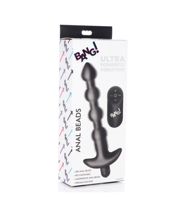 Vibrerende Silicone Anale Ballen en Afstandsbediening