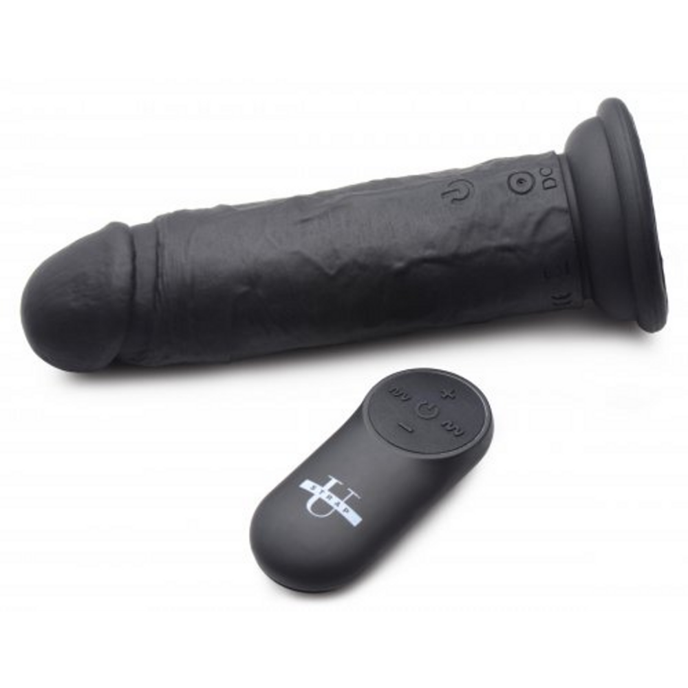 XR Brands Power Player - Vibrerende Dildo met Afstandsbediening afbeelding