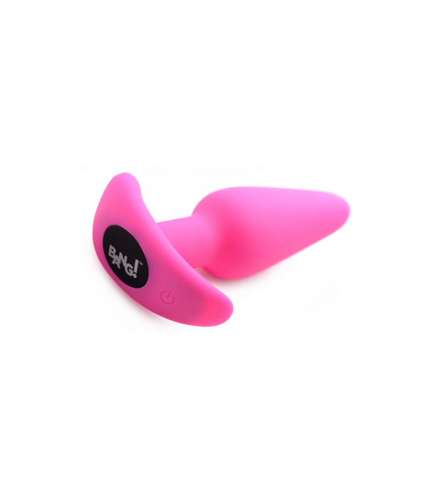 Vibrerende Siliconen Butt Plug met Afstandsbediening