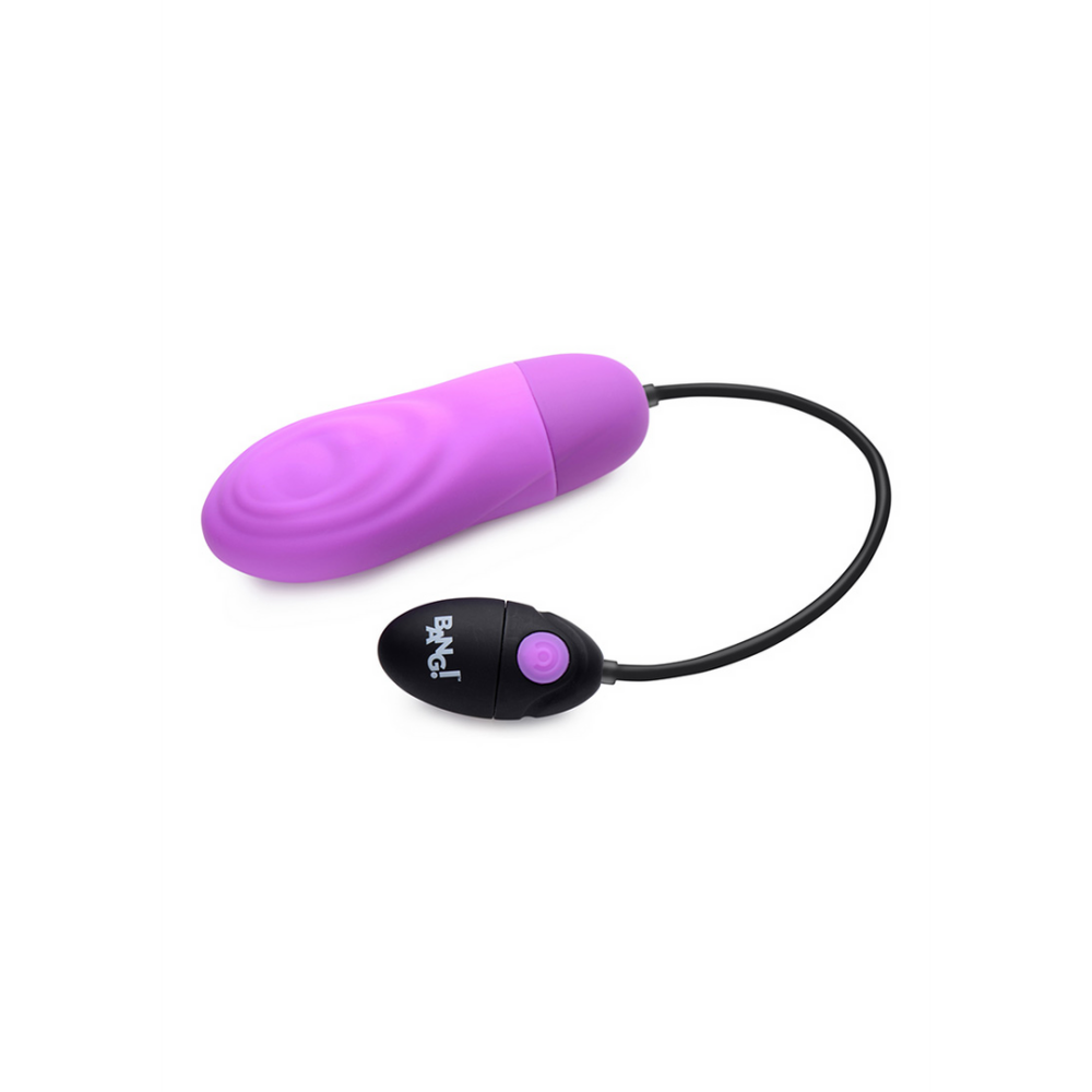XR Brands Pulsating Rechargeable Silicone Bullet afbeelding