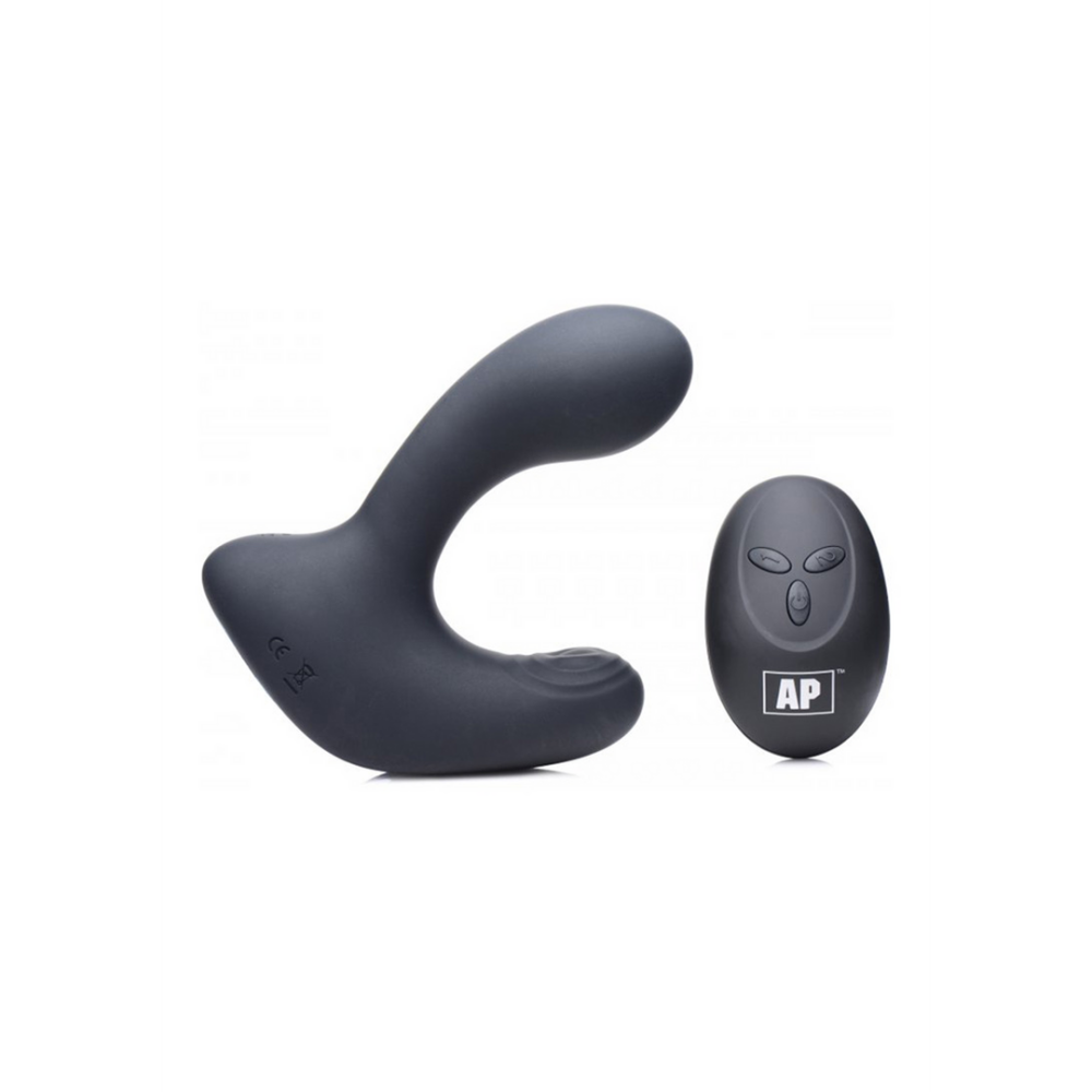XR Brands Silicone Prostaat Stimulator + Afstandsbediening met 10 Snelheden afbeelding