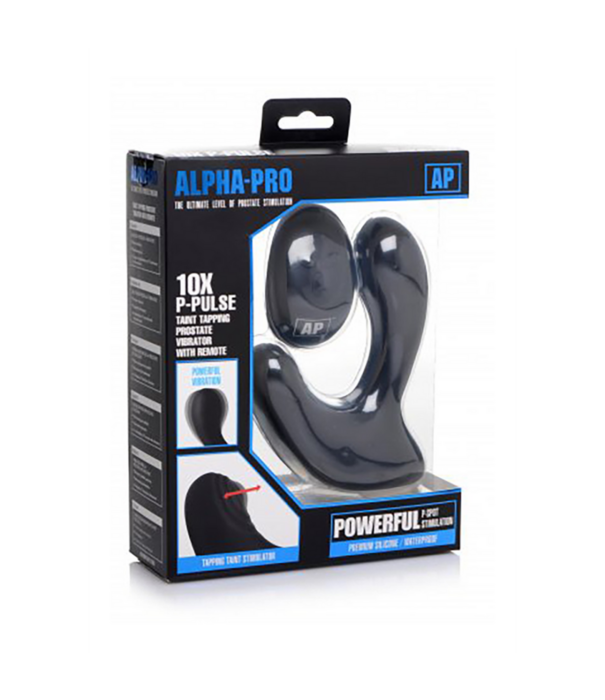 Silicone Prostaat Stimulator + Afstandsbediening met 10 Snelheden