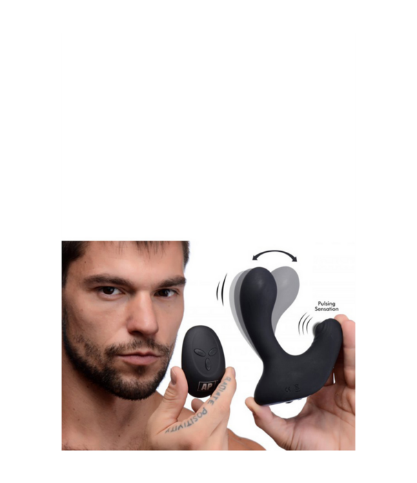 Silicone Prostaat Stimulator + Afstandsbediening met 10 Snelheden