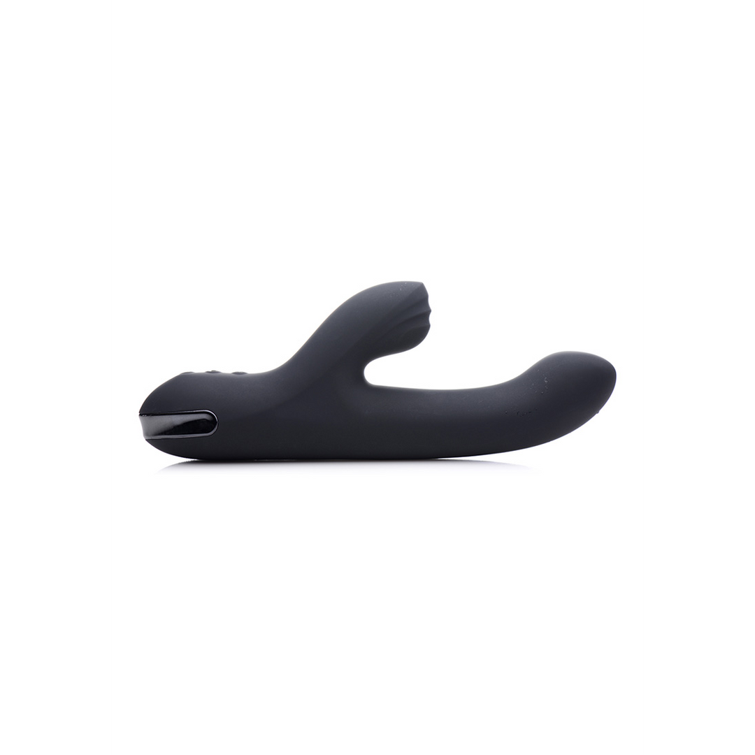 XR Brands Silicone Pulsating and Vibrating Rabbit afbeelding