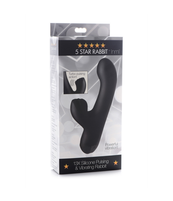 Silicone Pulsating and Vibrating Rabbit