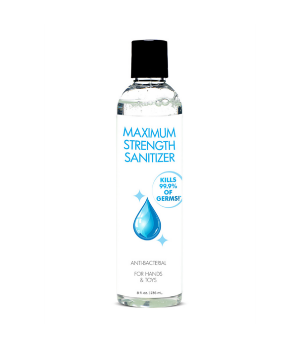Maximale Kracht Sanitizer voor Handen en Speelgoed - 8 fl oz / 236 ml