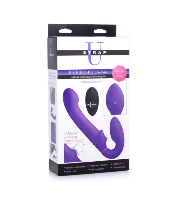 Ergo-Fit G-Pulse - Dubbelzijdige Dildo