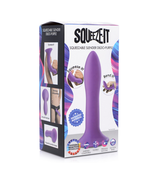 Knijpbare Slanke Dildo