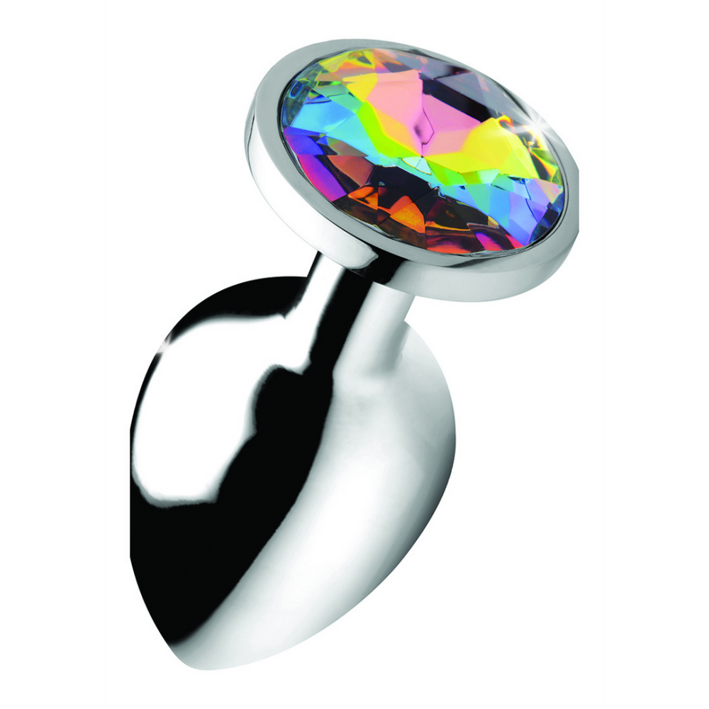 XR Brands Rainbow Prism - Butt Plug - Groot afbeelding