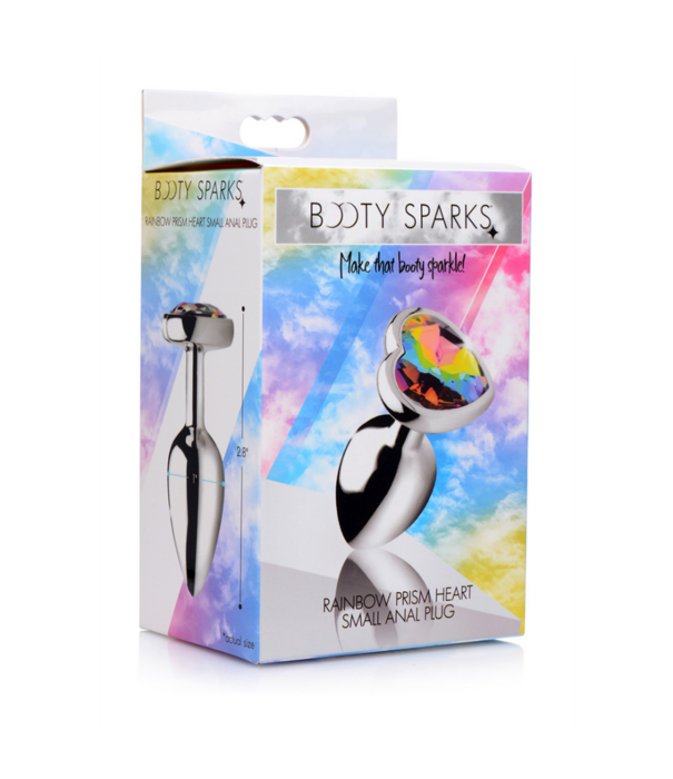 Rainbow Prism - Hart Butt Plug - Klein