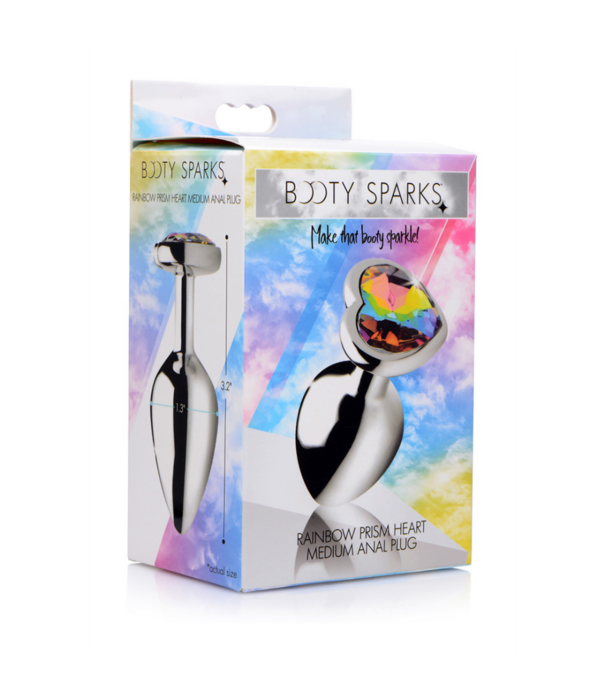 Rainbow Prism - Hart Butt Plug - Medium