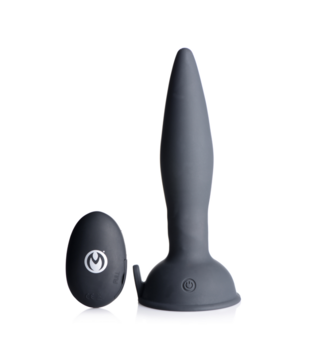 Turbo Ass-Spinner - Siliconen Anale Plug met Afstandsbediening