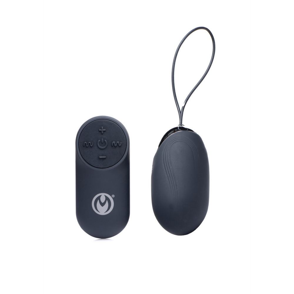 XR Brands Thunder Egg - Silicone Vibrator met Afstandsbediening afbeelding