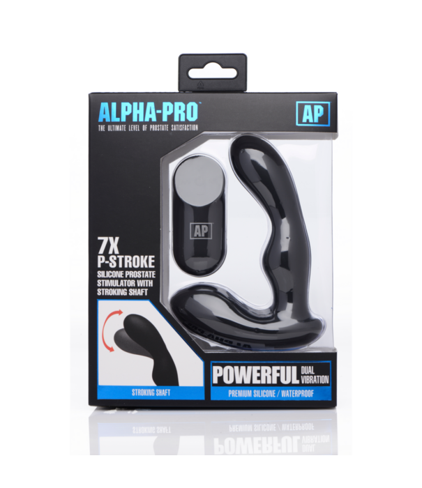 P-Stroke - Prostate Stimulator met Stroke Shaft en 7 Snelheden