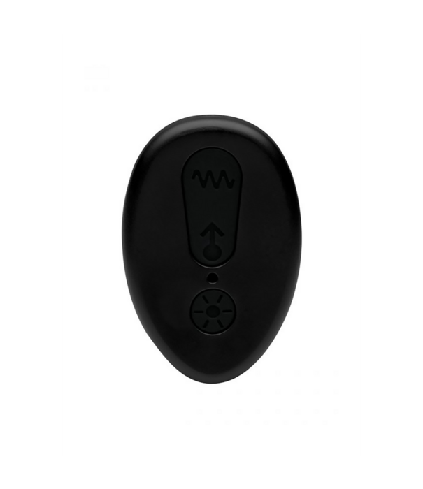 Siliconen Duwende Buttplug met Afstandsbediening