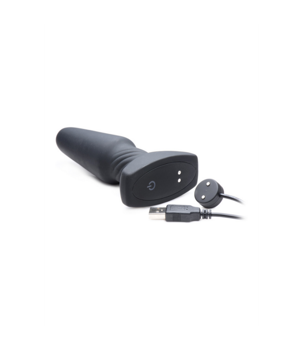 Slim R - Glad Rimming Plug met Afstandsbediening