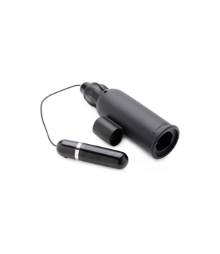 Lightning Stroke - Siliconen Stroker met Vibrerende Bullet