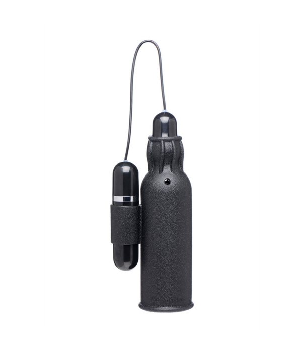 Lightning Stroke - Siliconen Stroker met Vibrerende Bullet