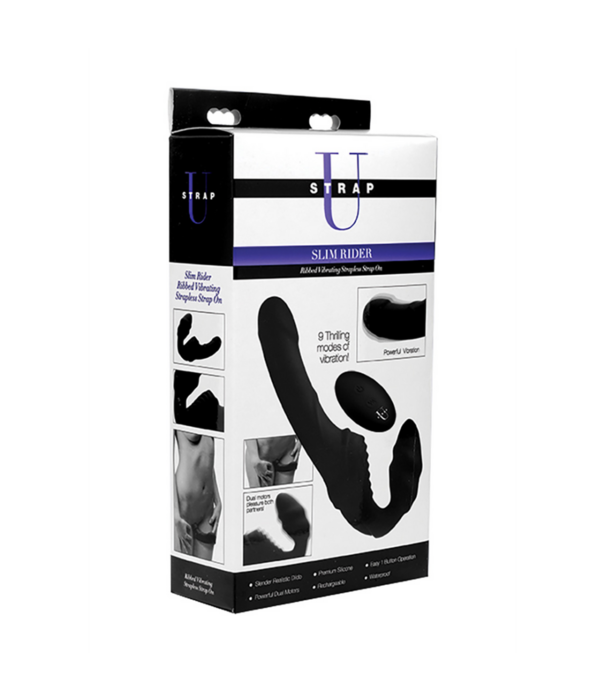 Pro Rider - Vibrerende Siliconen Strapless Strap-On met Afstandsbediening