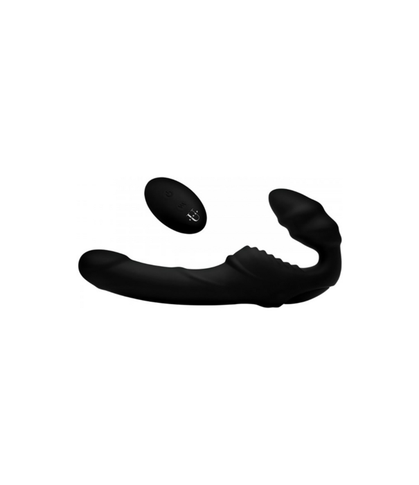 Pro Rider - Vibrerende Siliconen Strapless Strap-On met Afstandsbediening