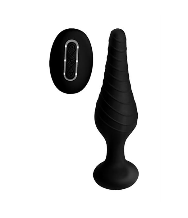 Siliconen Vibrerende Anale Plug met Afstandsbediening