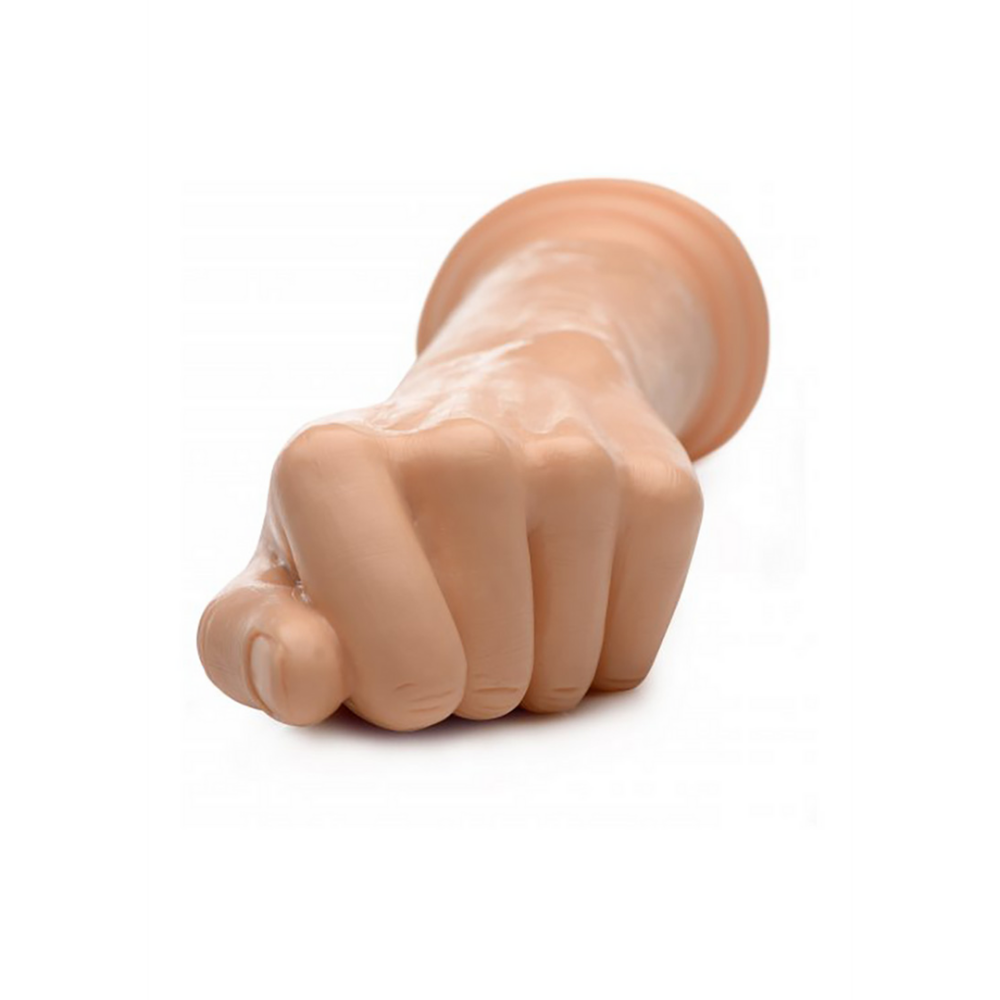 XR Brands Knuckles - Kleine Gebalde Vuist Dildo afbeelding