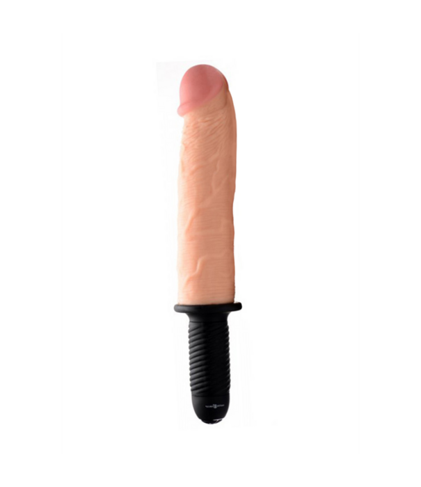Onslaught - XXL Vibrerende Dildo Thruster