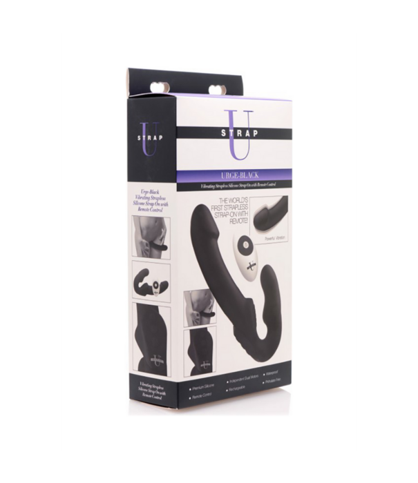 Strapless Strap-On met Afstandsbediening