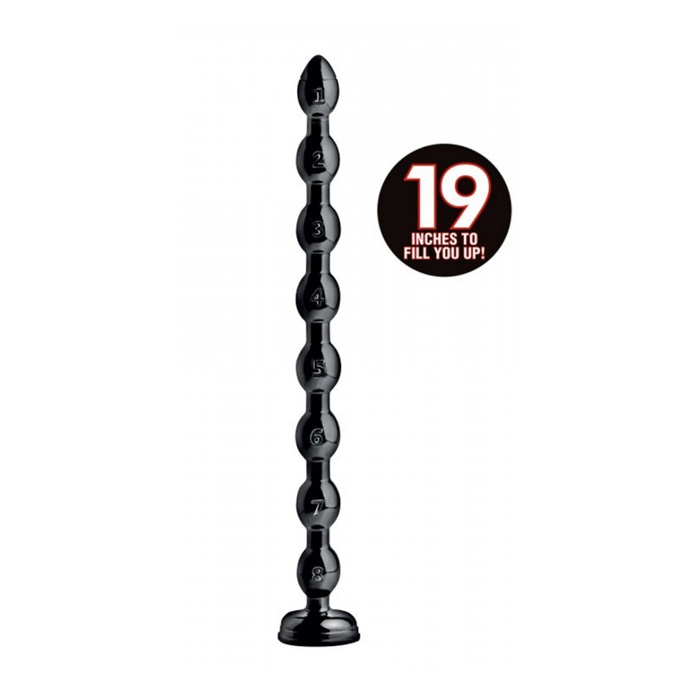 XR Brands Kralen Slang - 19 / 48 cm afbeelding