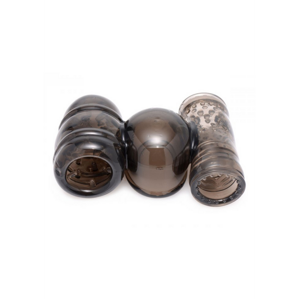 XR Brands Thunder Stroke - 2 in 1 Wandbevestiging en Masturbator afbeelding