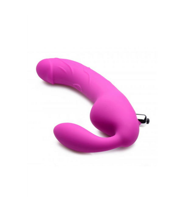 Royal Rider - Vibrerende Silicone Strapless Strap-On