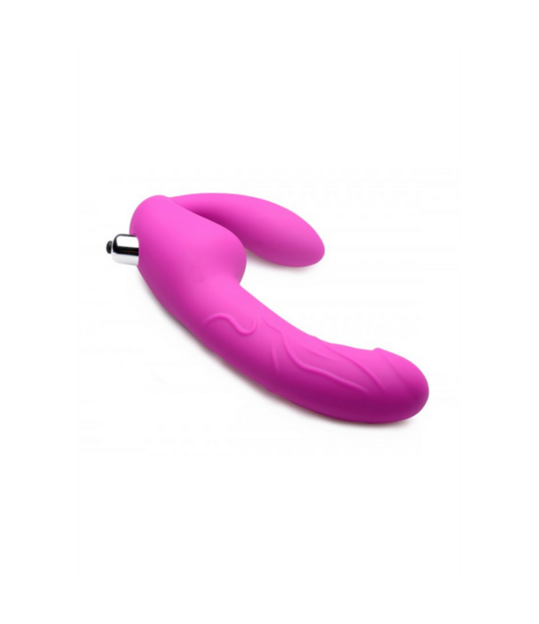 Royal Rider - Vibrerende Silicone Strapless Strap-On