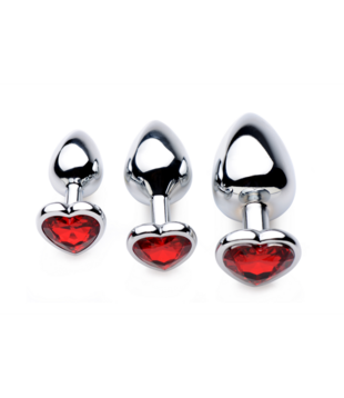 Anal Plugs - 3 Stuks