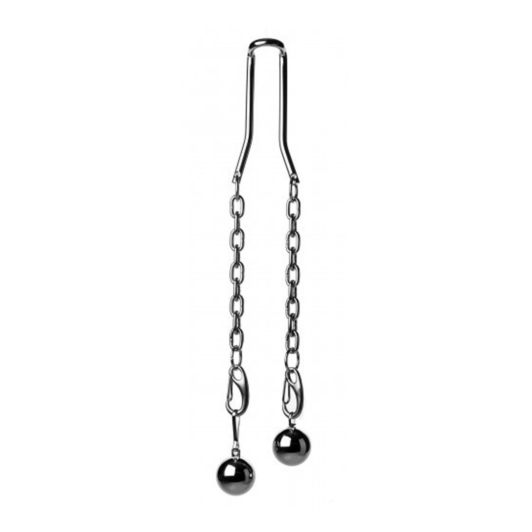 XR Brands Heavy Hitch - Ball Stretcher Hook met Gewichten afbeelding
