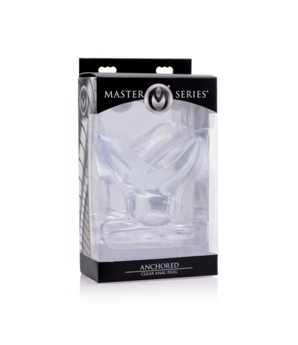 Verankerde Heldere Butt Plug