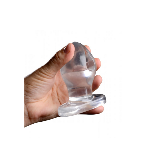 Verankerde Heldere Butt Plug