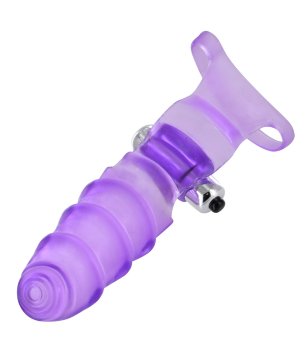 Dubbele Vinger Banger - Vibrerende G-Spot Handschoen