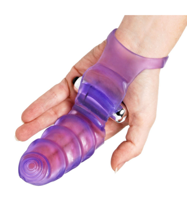 Dubbele Vinger Banger - Vibrerende G-Spot Handschoen
