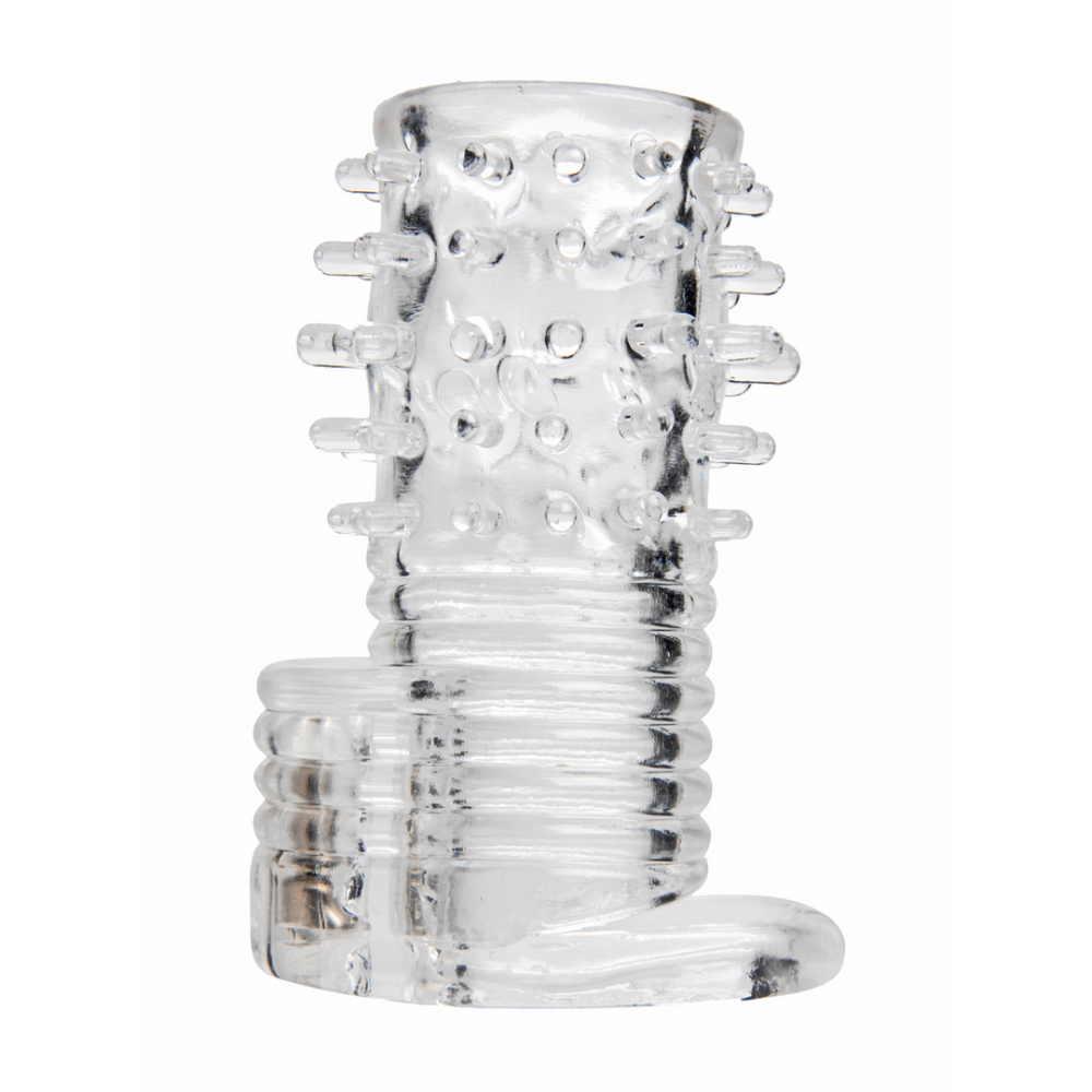 XR Brands Vibrerende Textured Erectiesleeve