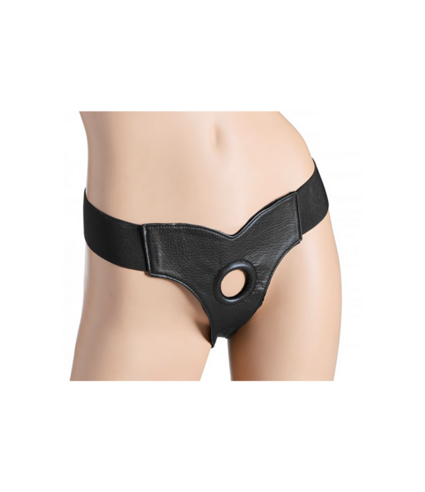 Bella - Verstelbare Velours Gevoerde Strap-On Dildo