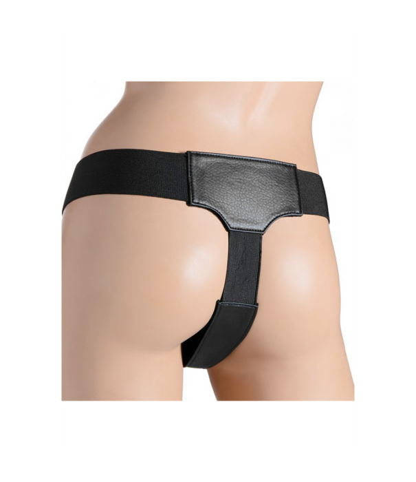 Bella - Verstelbare Velours Gevoerde Strap-On Dildo