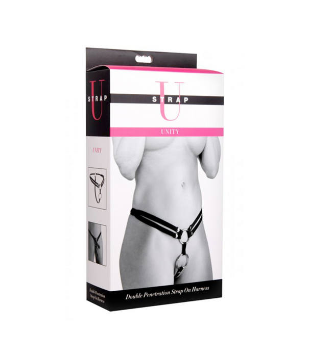 Unity - Double Penetration Strap-On Harness Unity - Dubbelpenetratie Strap-On Harnas