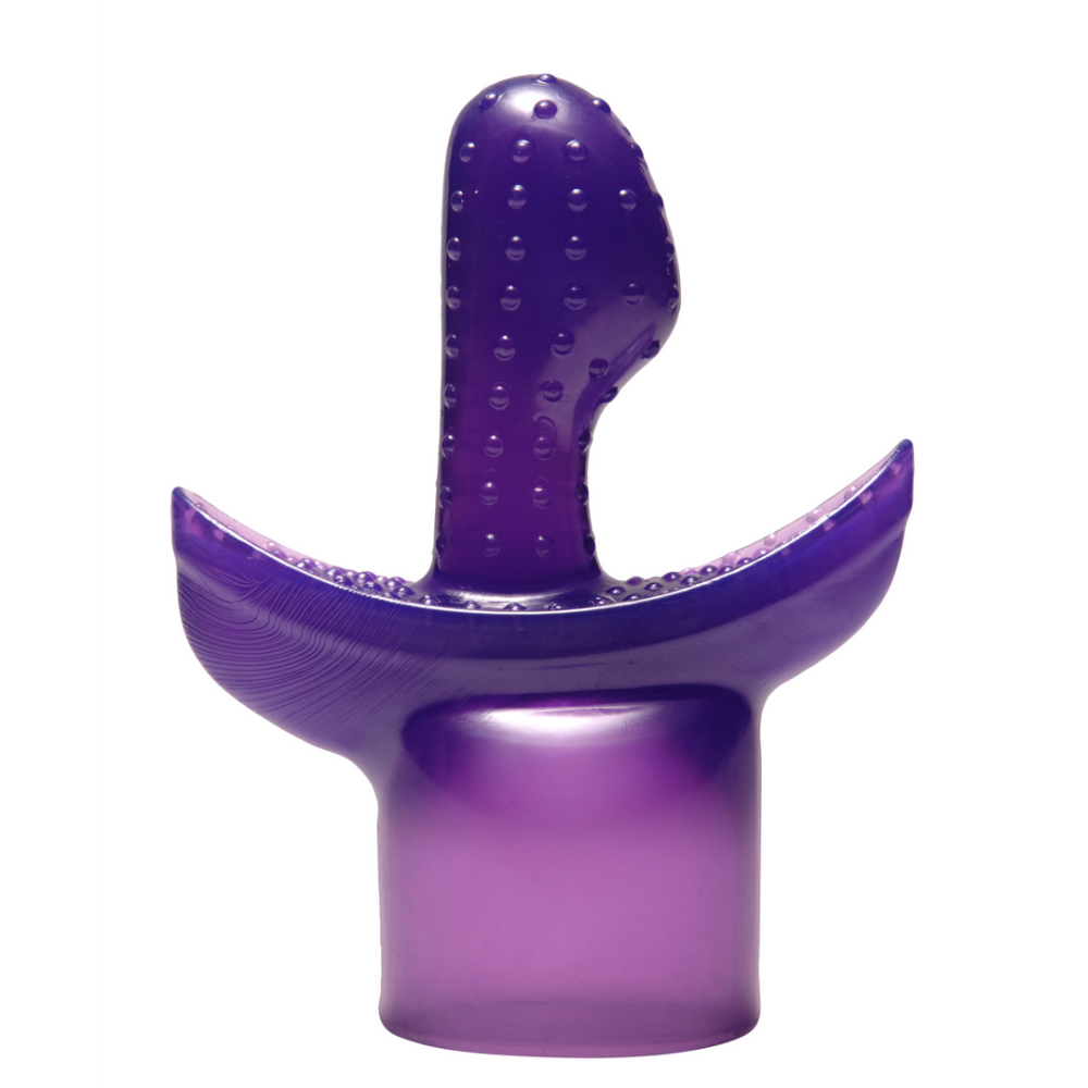 XR Brands G Tip Wand Massager Attachment - Paars afbeelding