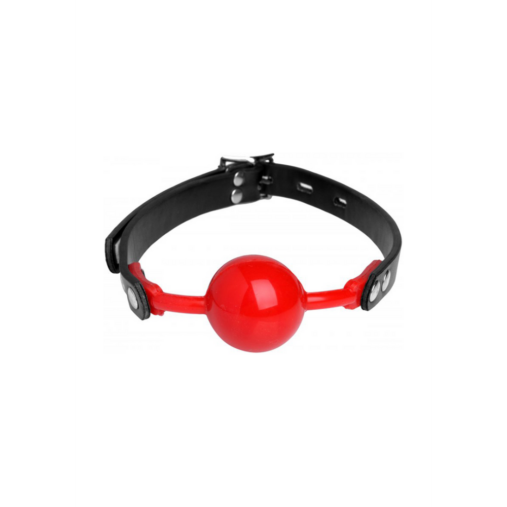 XR Brands De Hush Gag - Silicone Comfort Ball Gag afbeelding